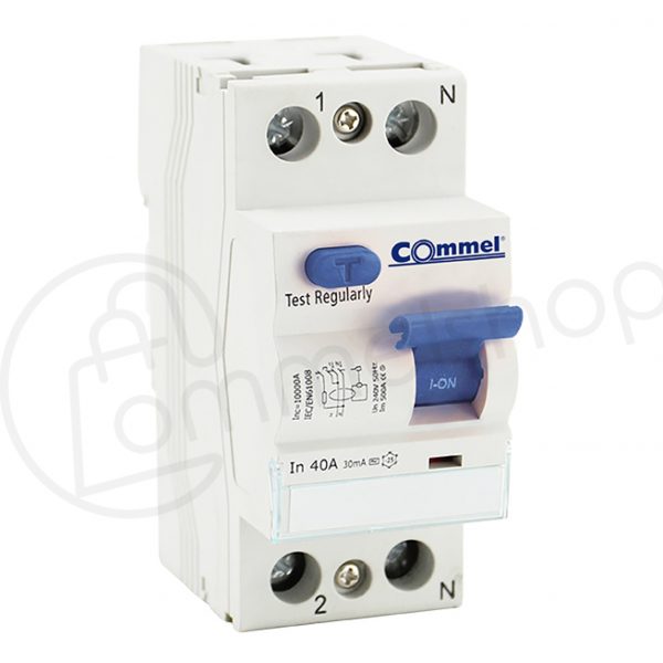COMMEL-470-125 moduláris Fi-relé