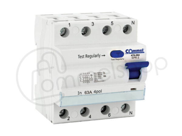 COMMEL-470-264 moduláris Fi-relé